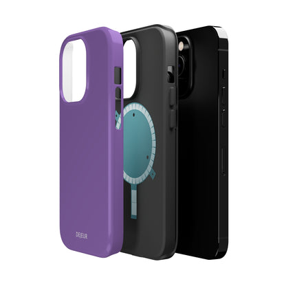 Iris Purple - iPhone MagSafe Tough Case