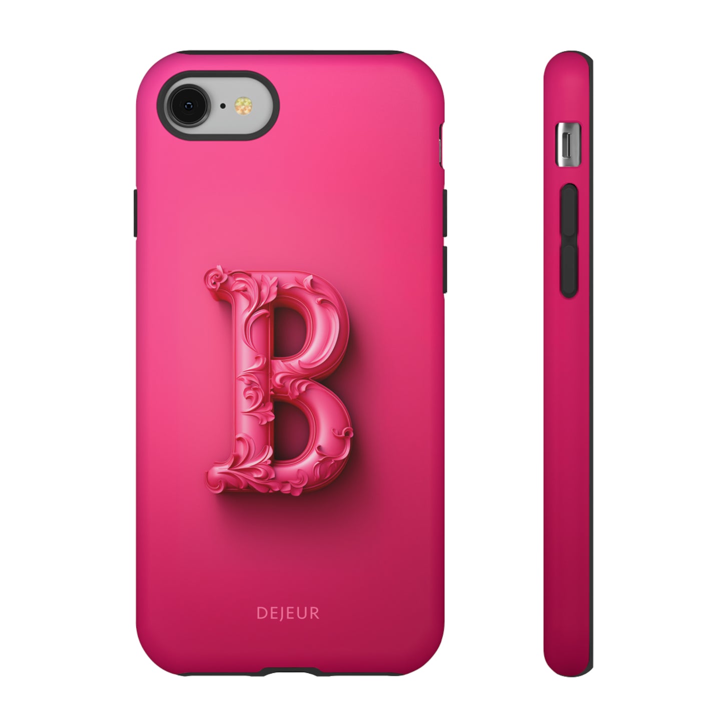 B Hot Pink - iPhone Tough Case