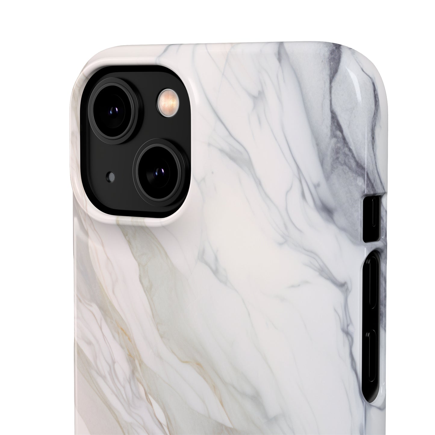 Light Cloud Marble - iPhone Snap Case