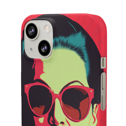 Umm Kulthum Red - iPhone Snap Case