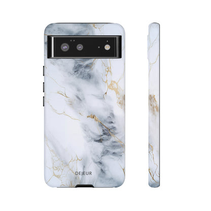 White Gold Marble - Google Pixel Tough Case