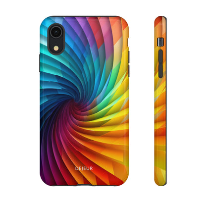 Rainbow Spiral - iPhone Tough Case