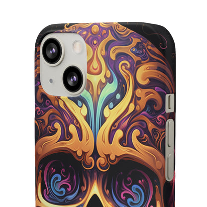 Paisley Skull - iPhone Snap Case