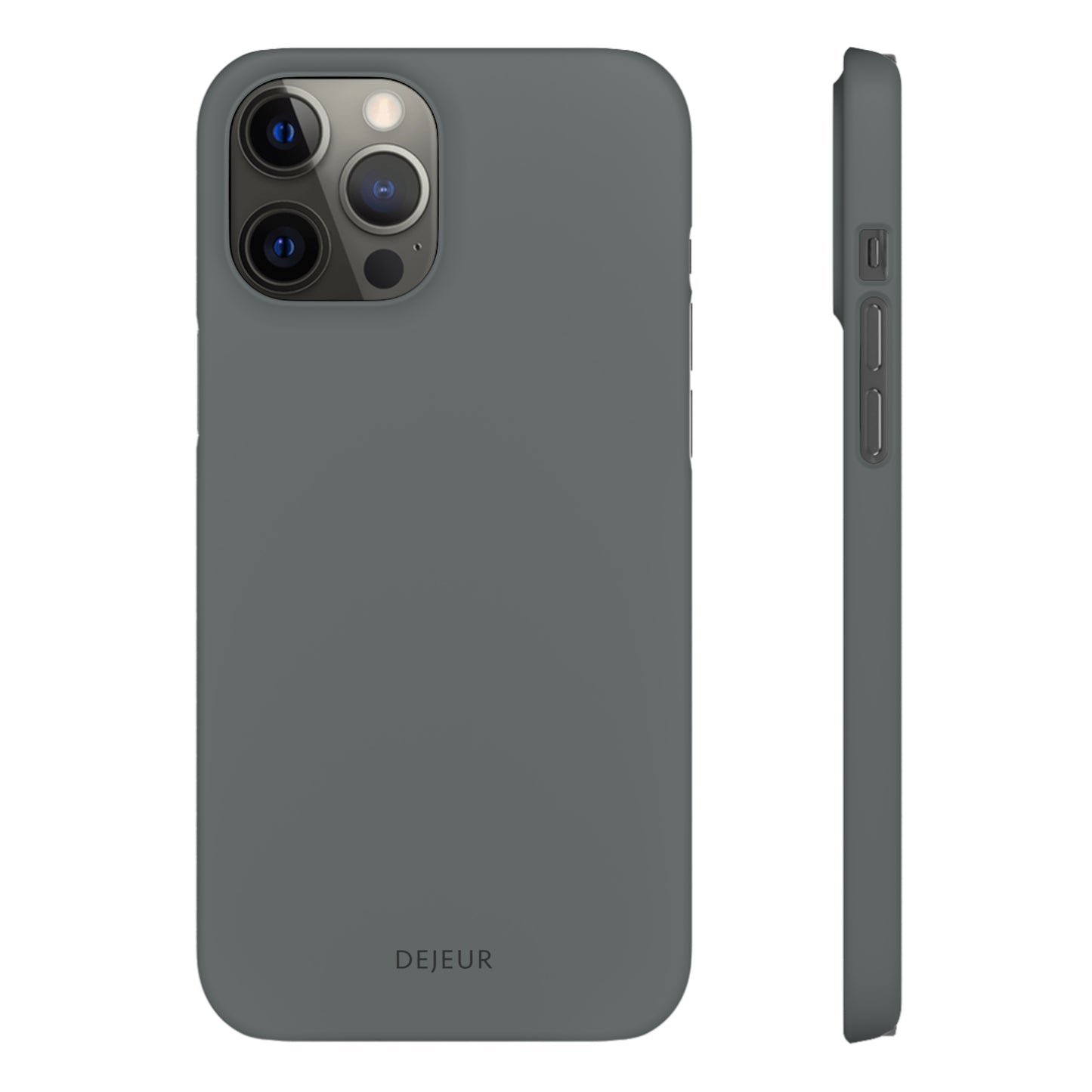 Graphite Grey B - iPhone Snap Case