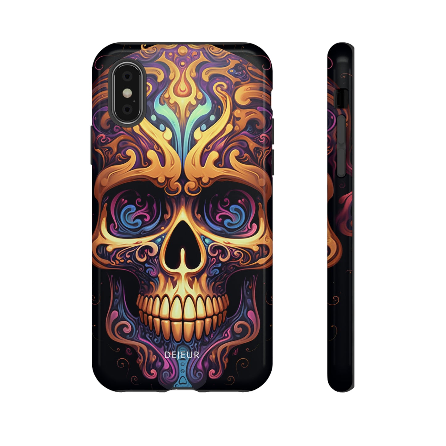 Paisley Skull - iPhone Tough Case