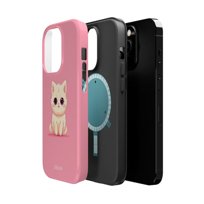 Candy Floss Kitty - iPhone MagSafe Tough Case