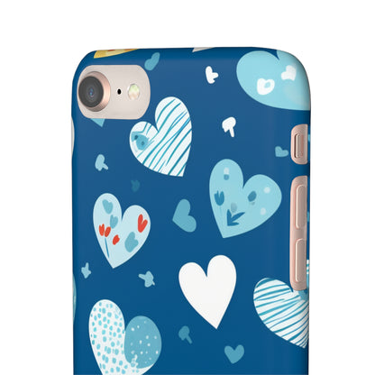 Love Hearts Yonder - iPhone Snap Case