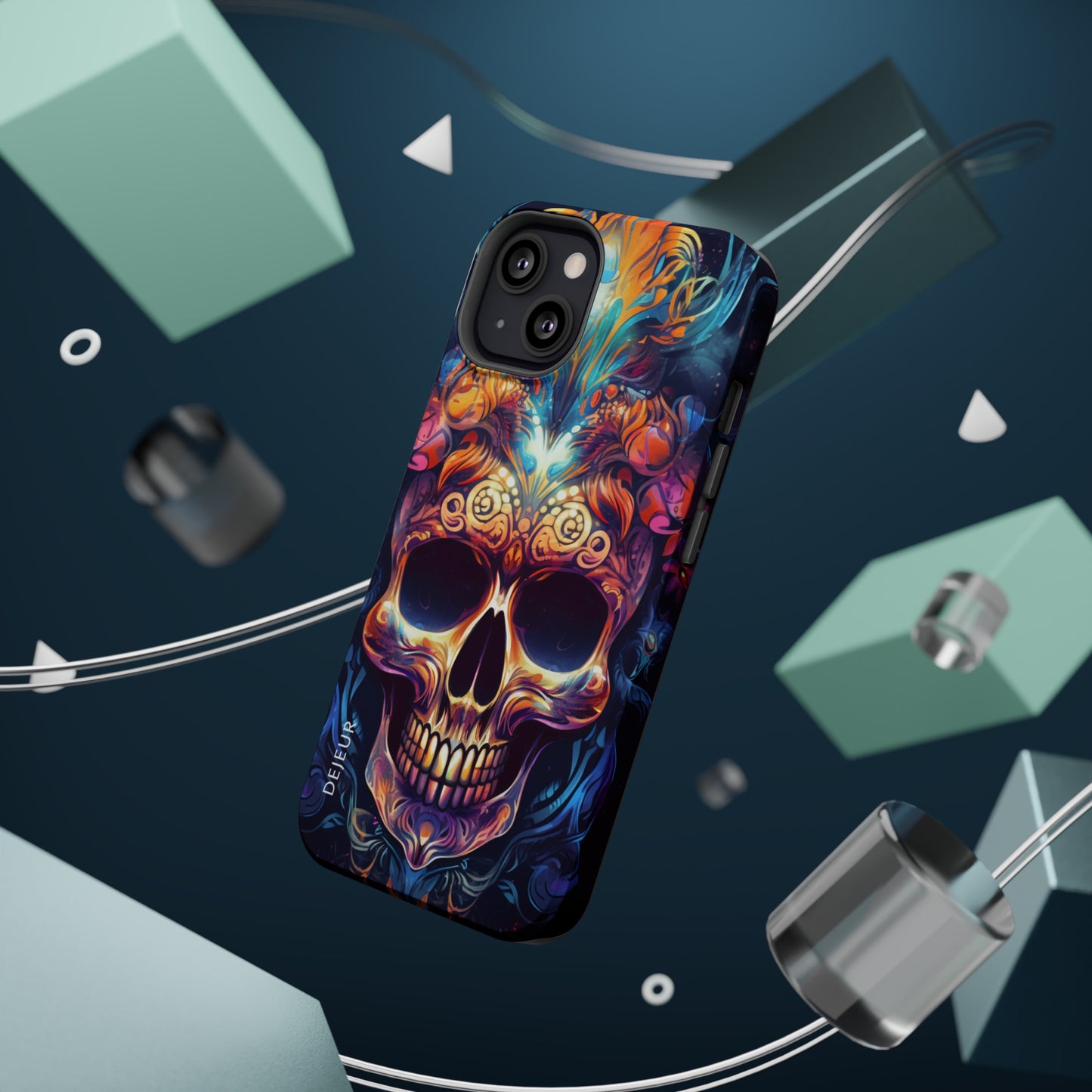 Dreamy Skull - iPhone MagSafe Tough Case