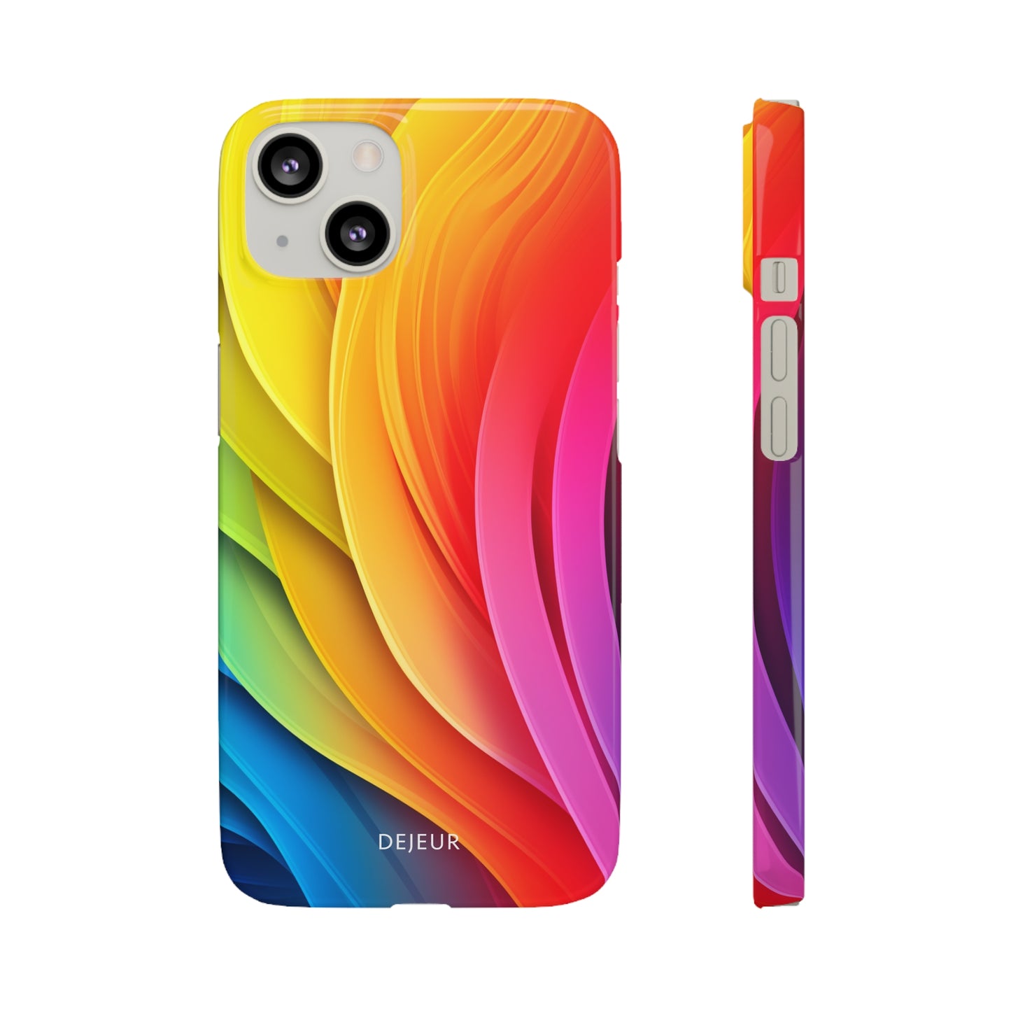 Rainbow Layers - iPhone Snap Case