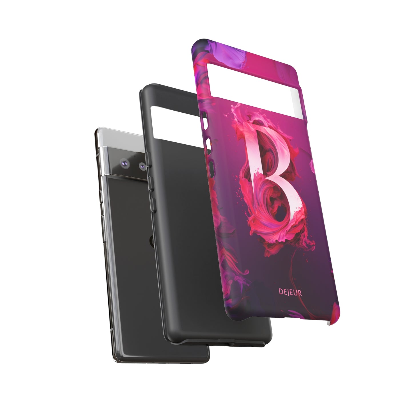 B Pink Splash - Google Pixel Tough Case