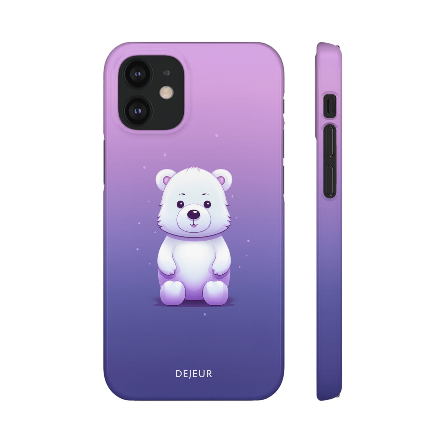 Violet Bear - iPhone Snap Case