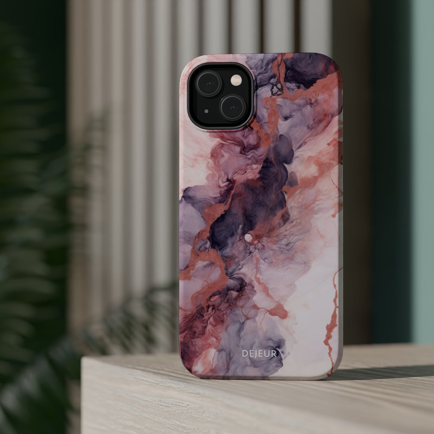 Royal Purple Marble - iPhone MagSafe Tough Case