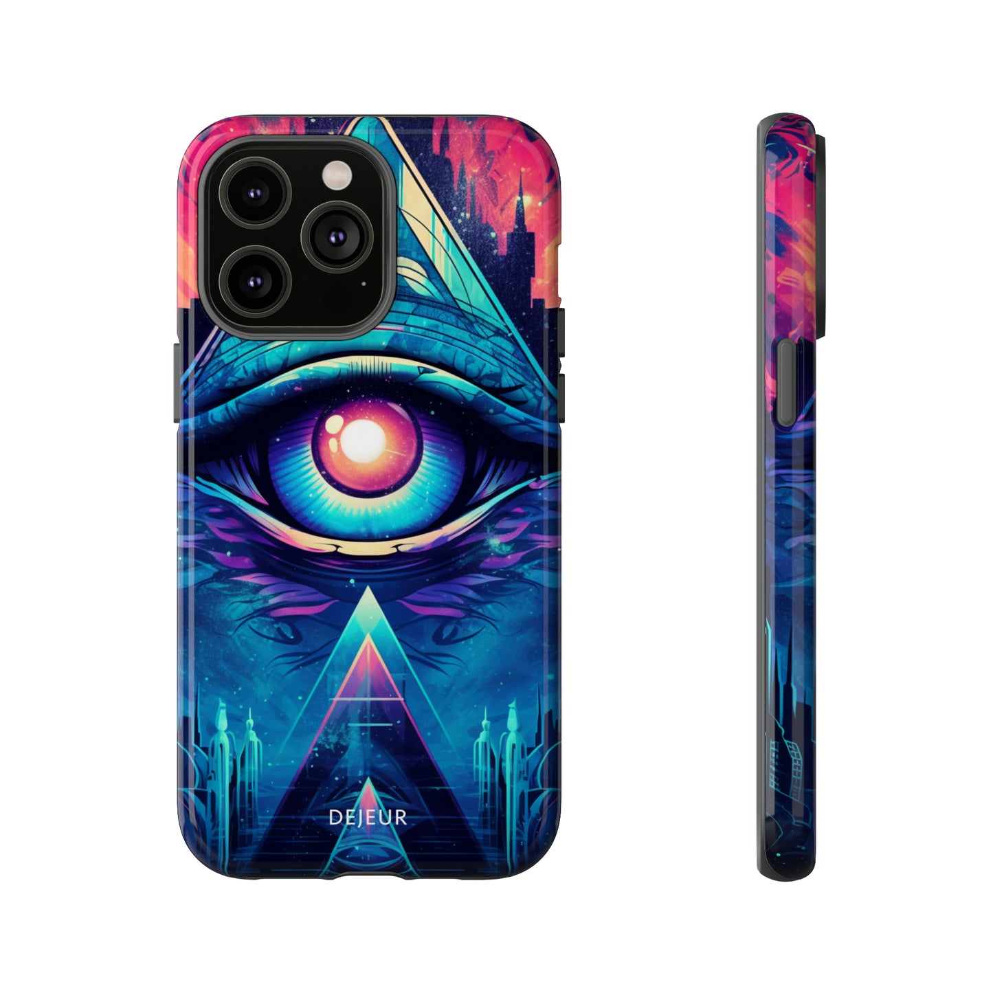 Cyberpunk 3rd Eye - iPhone Tough Case