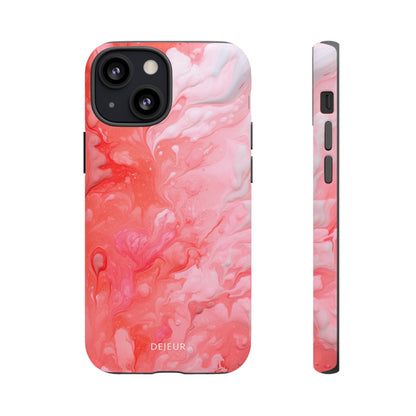 Rose Pink Marble - iPhone Tough Case