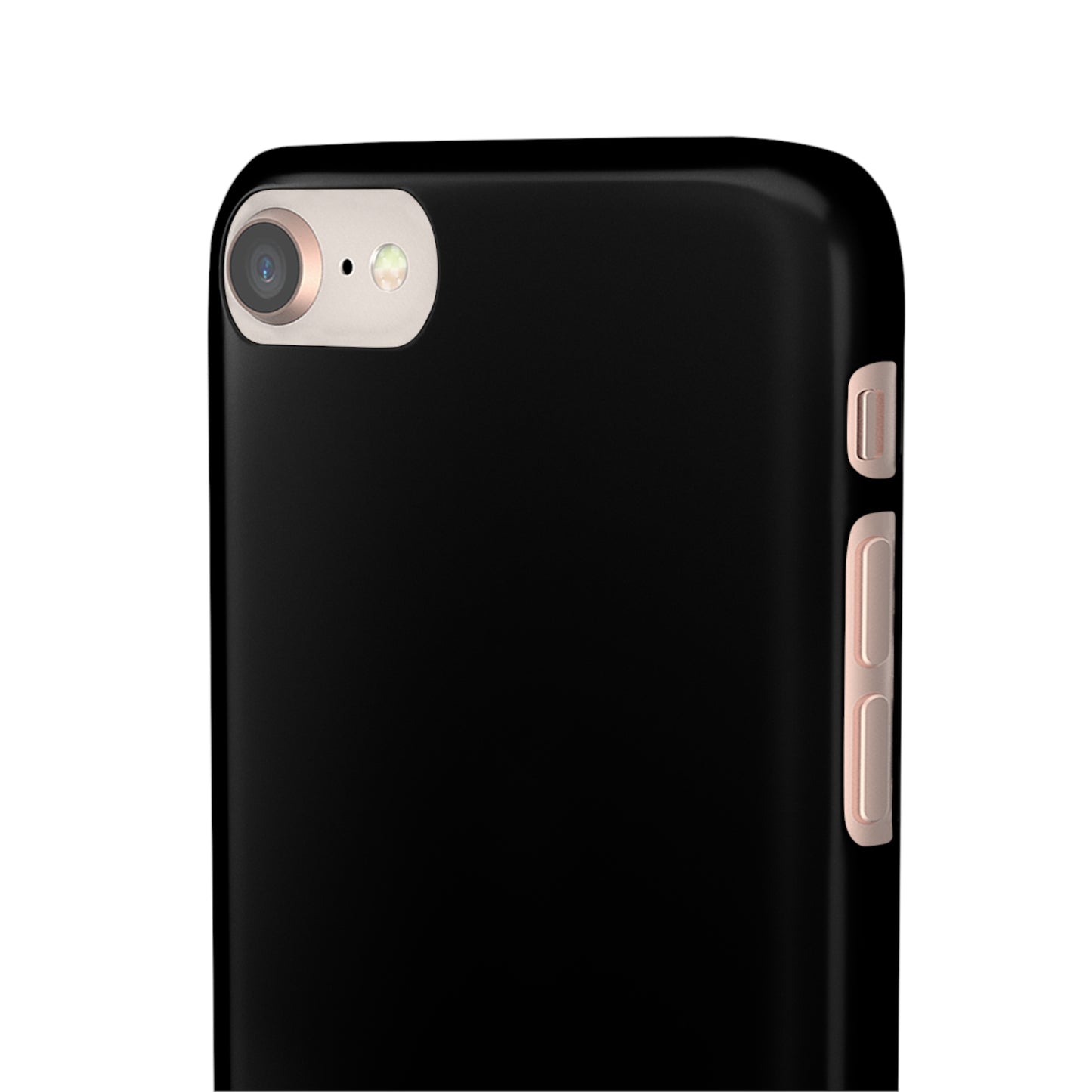 Pure Black - iPhone Snap Case