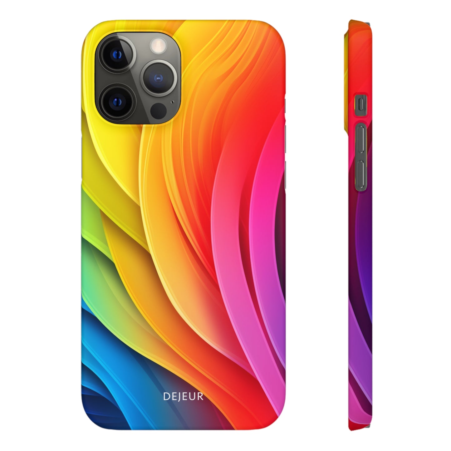 Rainbow Layers - iPhone Snap Case