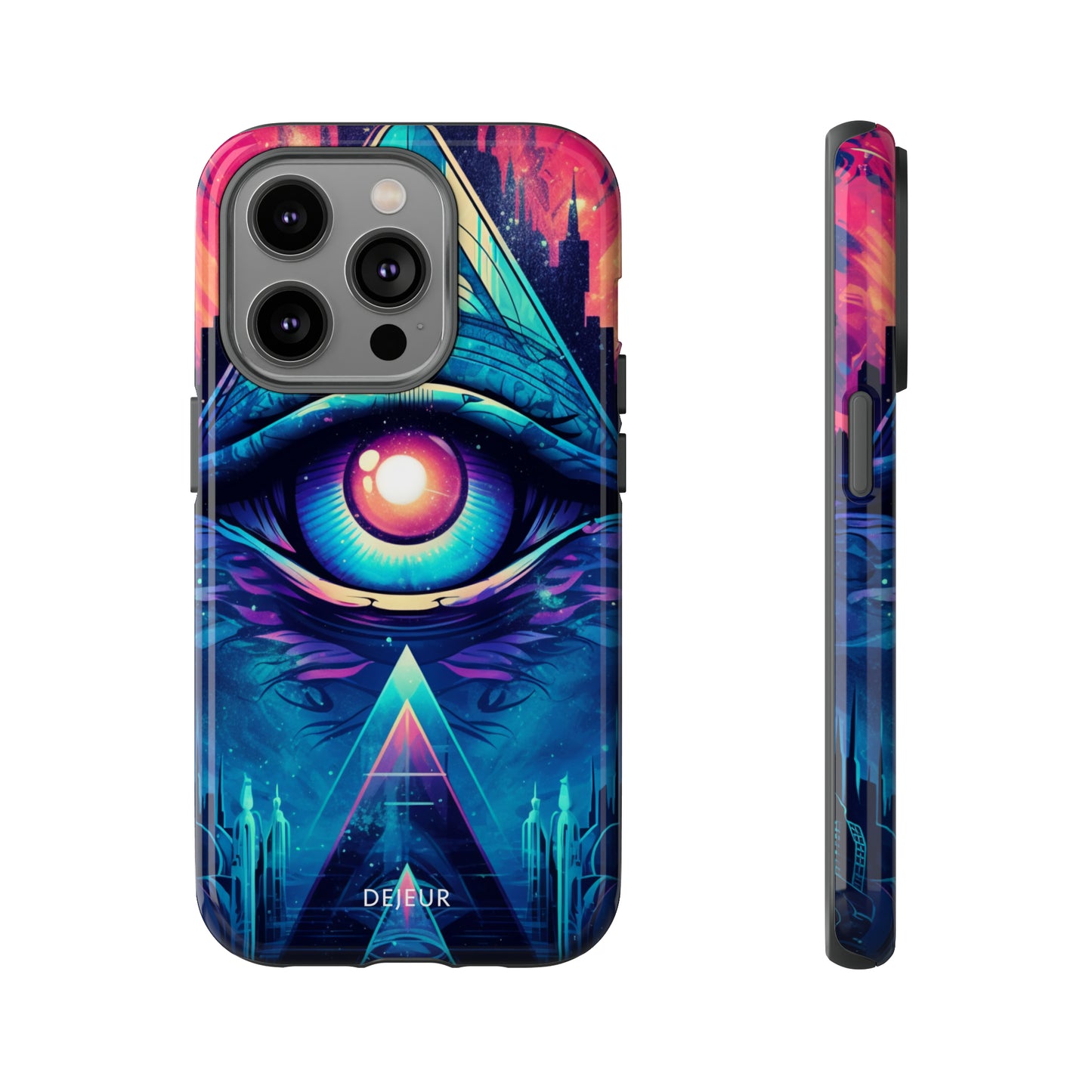 Cyberpunk 3rd Eye - iPhone Tough Case