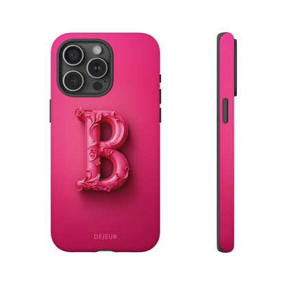 B Hot Pink - iPhone Tough Case