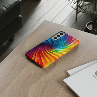 Rainbow Spiral - Samsung Galaxy Tough Case