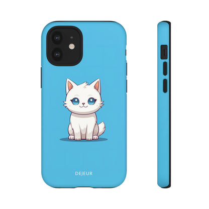 Little Blue Eyed Cat - iPhone Tough Case