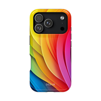 Rainbow Layers - iPhone MagSafe Tough Case