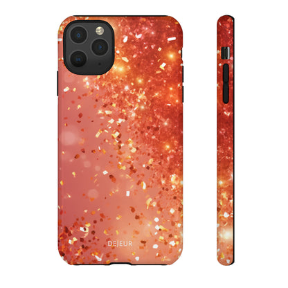 Rose Confetti Glitter - iPhone Tough Case