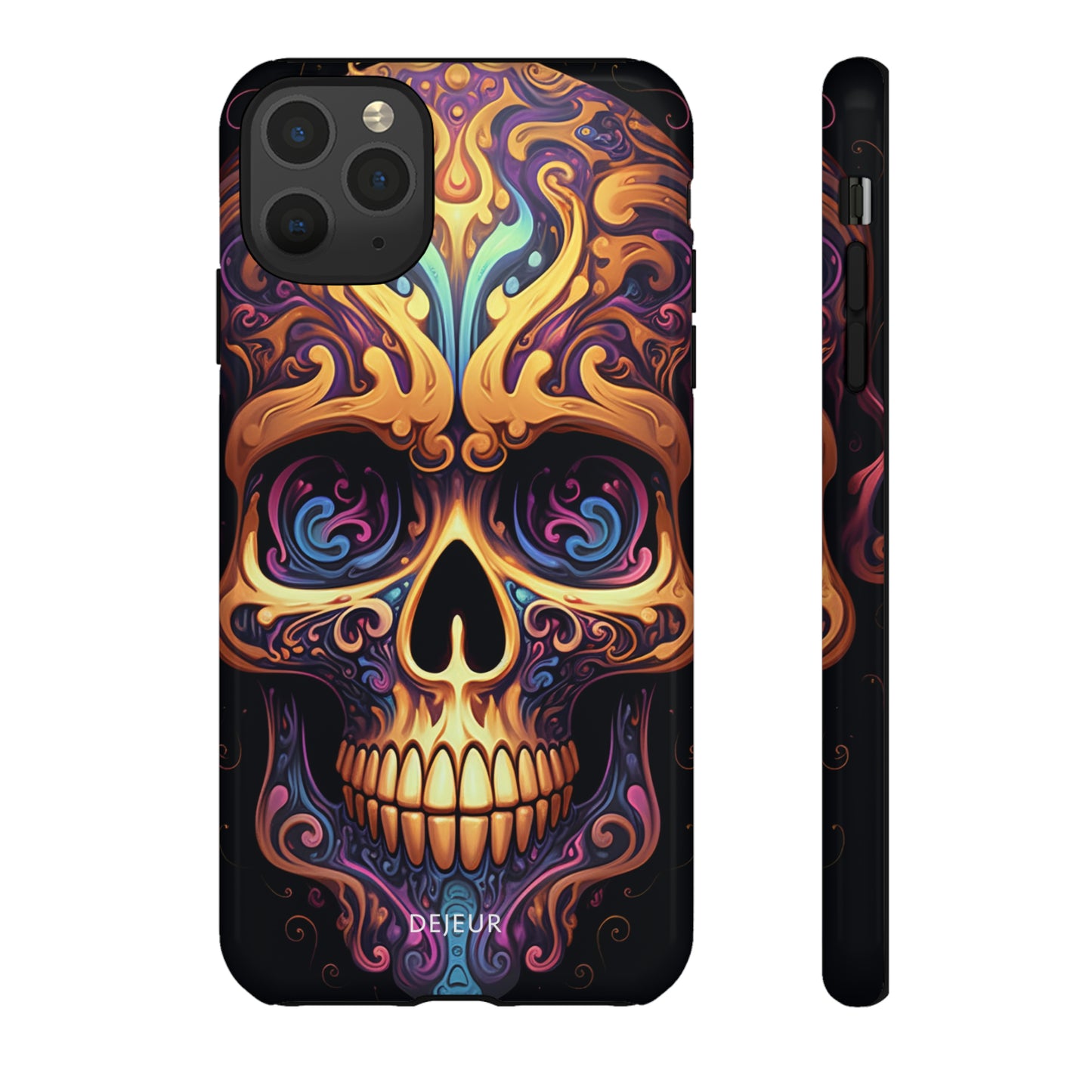 Paisley Skull - iPhone Tough Case