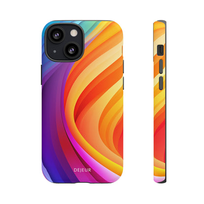 Rainbow Waves - iPhone Tough Case