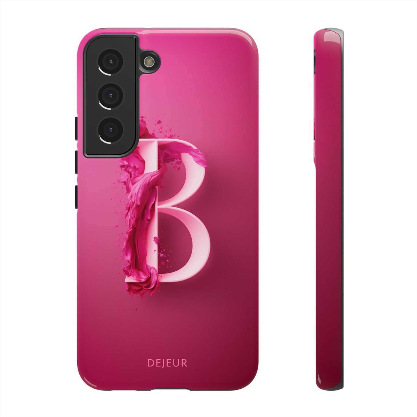 B Hot Pink Splash - Samsung Galaxy Tough Case