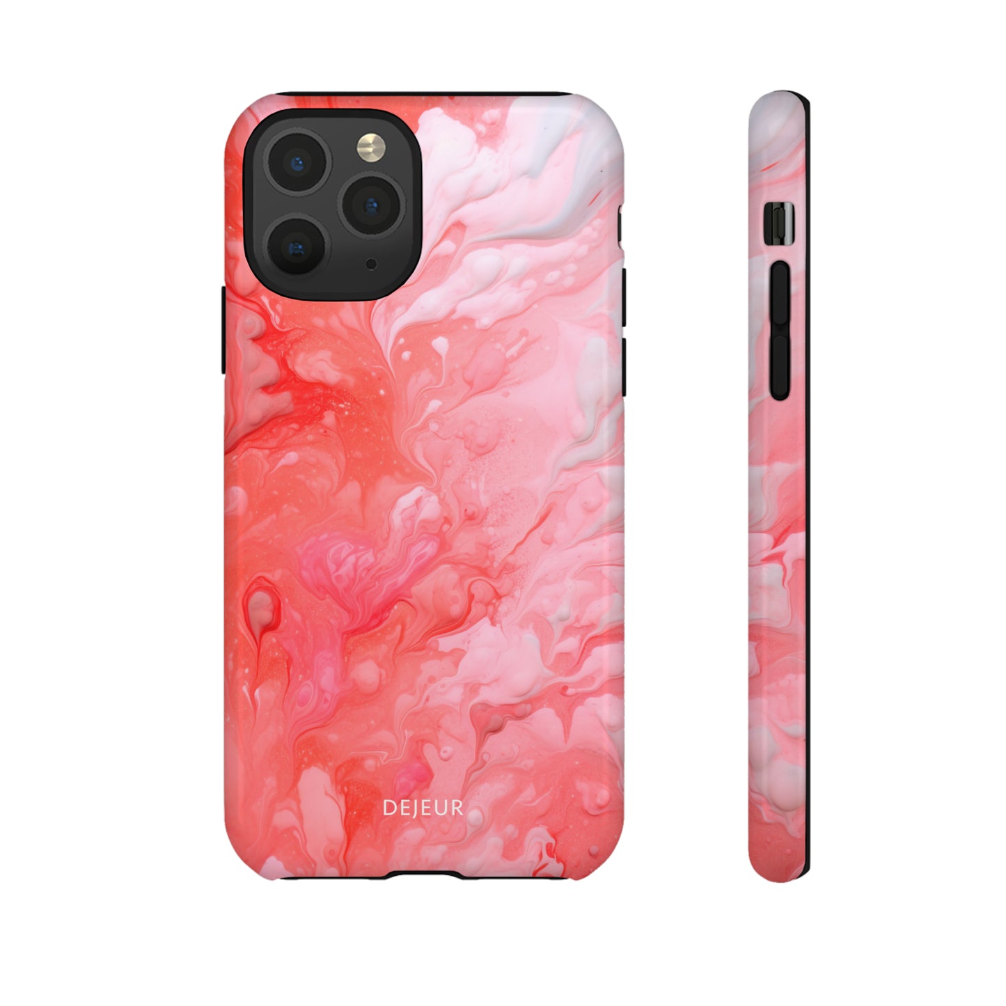 Rose Pink Marble - iPhone Tough Case