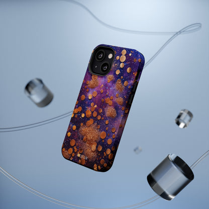 Cosmic Glitter Circles - iPhone MagSafe Tough Case