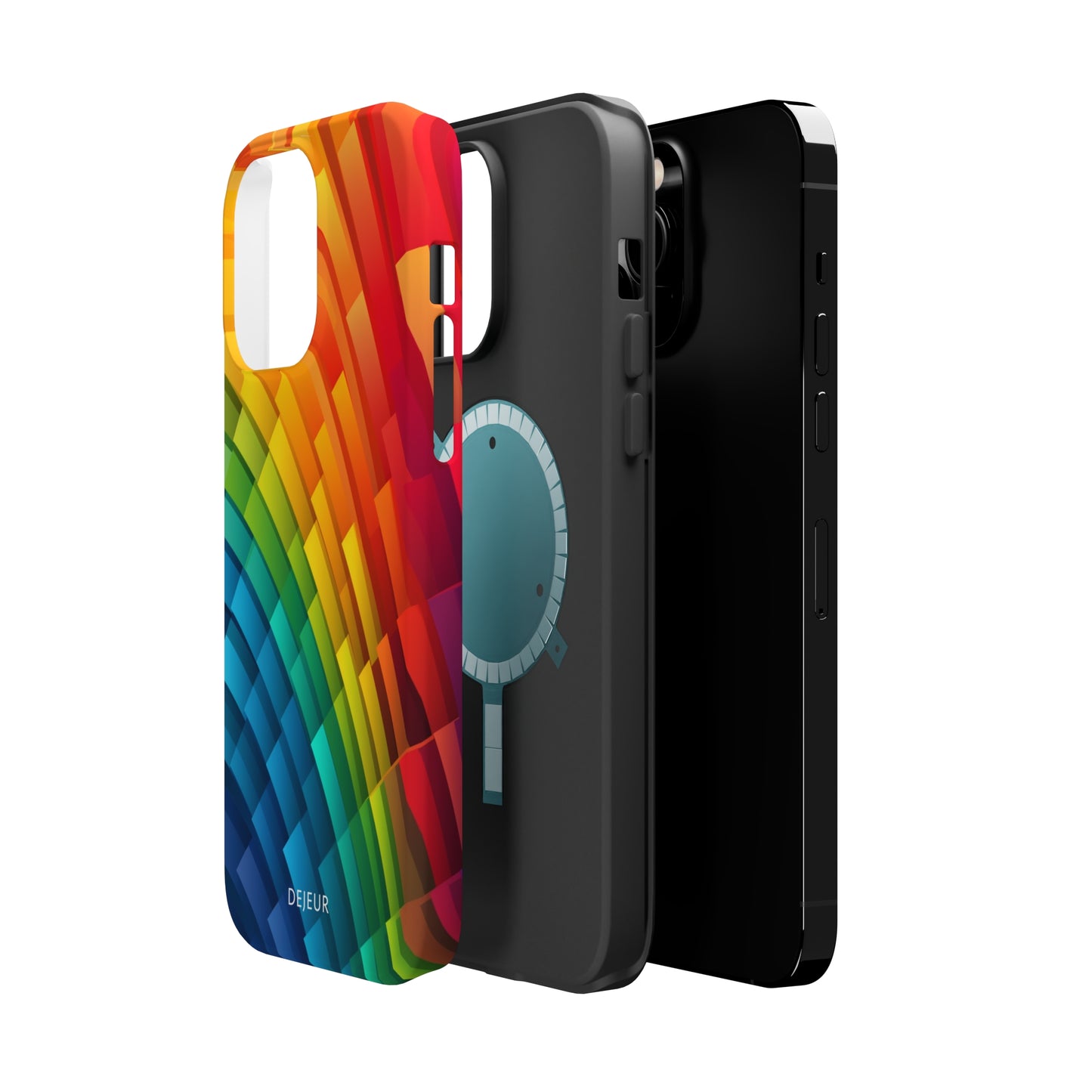 Rainbow Bars - iPhone MagSafe Tough Case