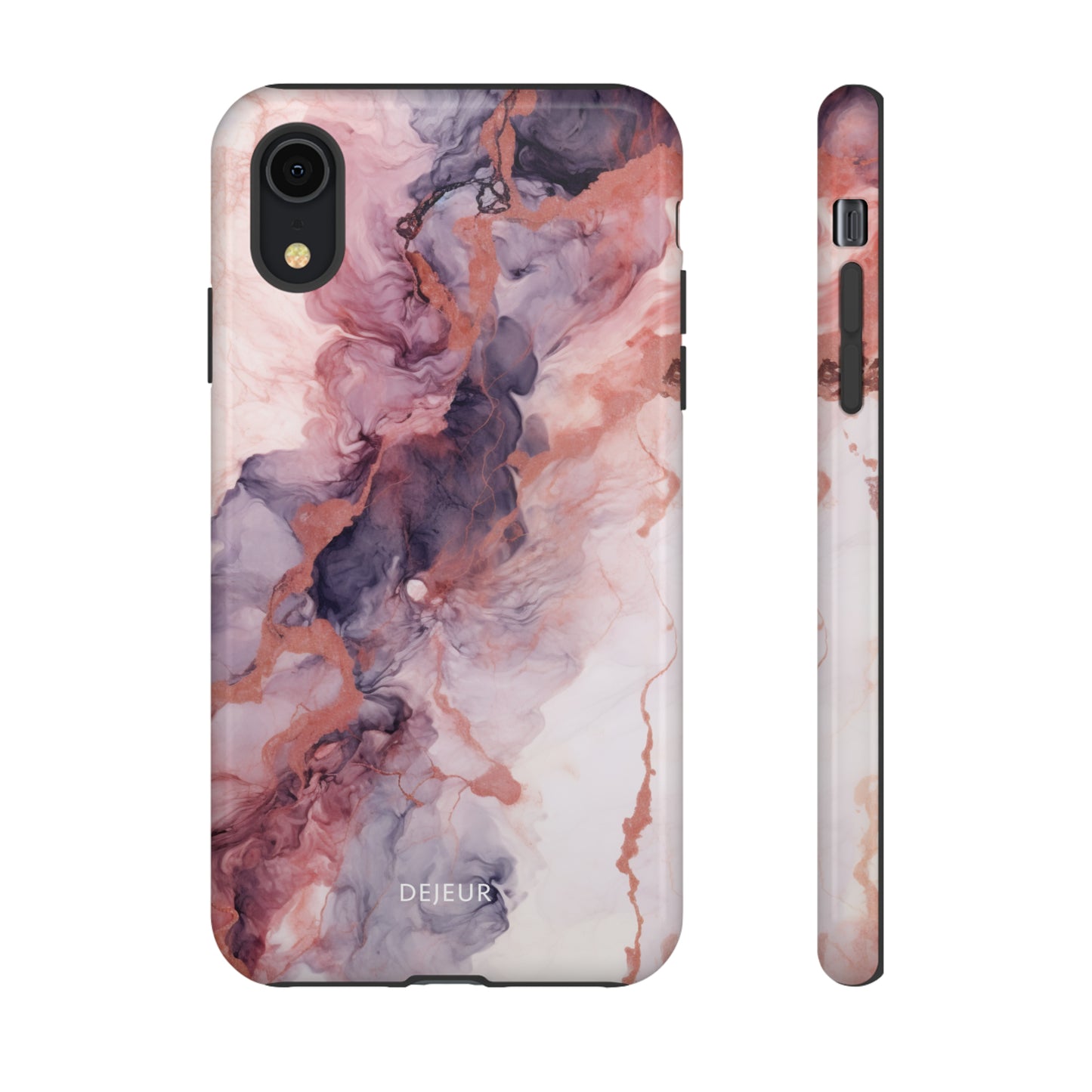 Royal Purple Marble - iPhone Tough Case