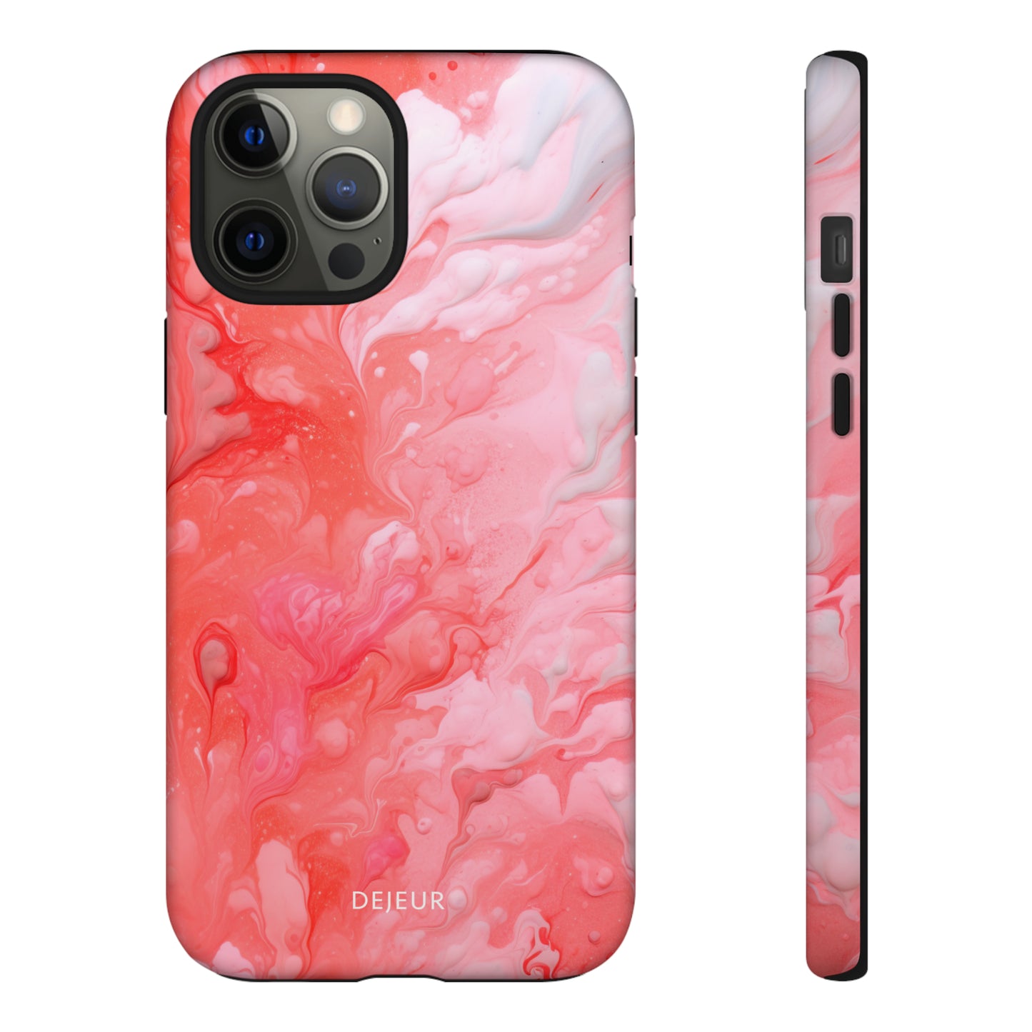 Rose Pink Marble - iPhone Tough Case