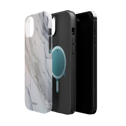 Light Cloud Marble - iPhone MagSafe Tough Case