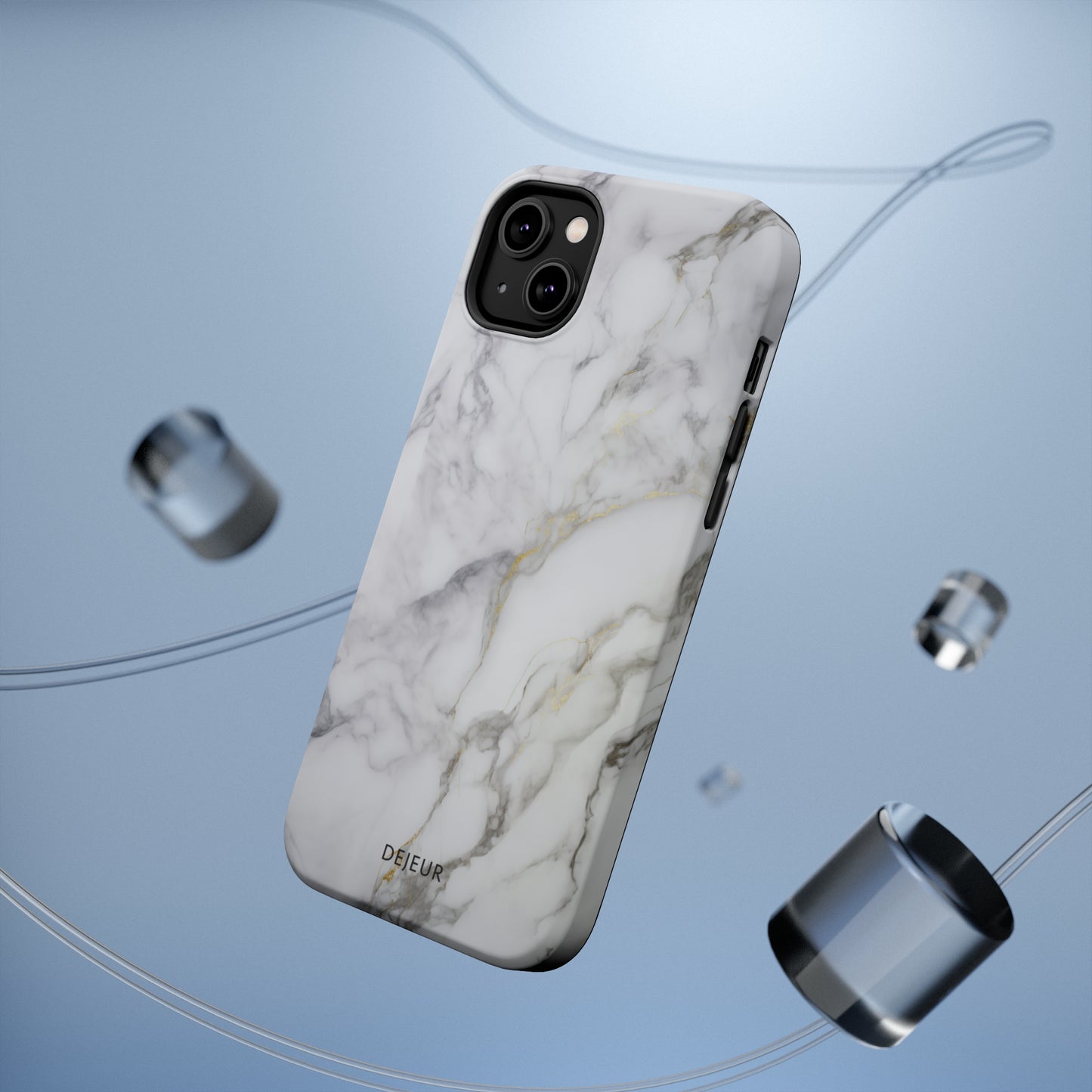 Touch of Gold Classic Marble - iPhone MagSafe Tough Case