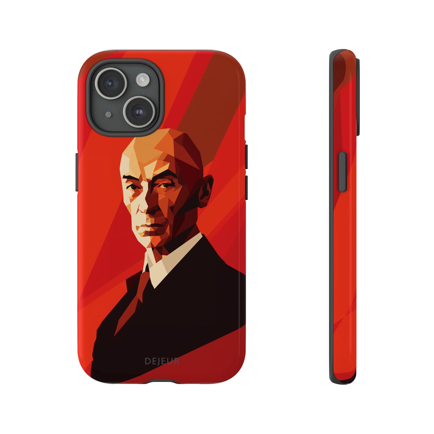 Oppenheimer Minimalist Portrait - iPhone Tough Case