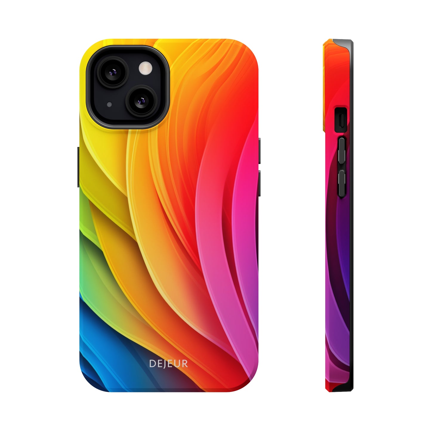 Rainbow Layers - iPhone MagSafe Tough Case