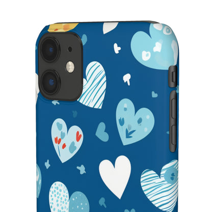 Love Hearts Yonder - iPhone Snap Case