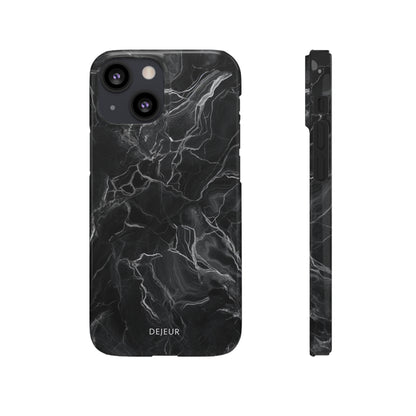 Dark Marble - iPhone Snap Case