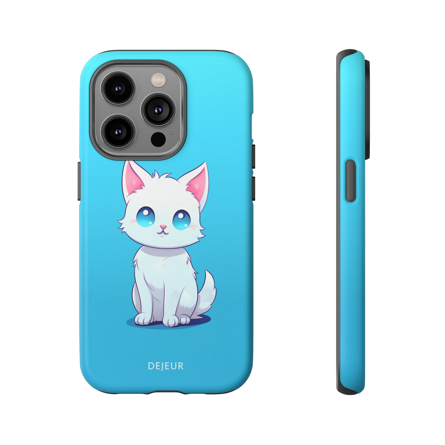 Blue Eyed Cutey Cat - iPhone Tough Case