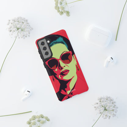 Umm Kulthum Red - Samsung Galaxy Tough Case