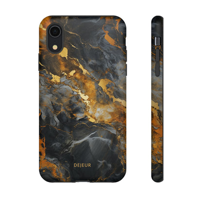 Platinum Gold Marble - iPhone Tough Case