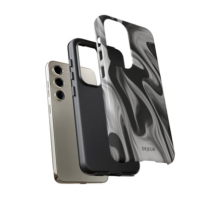 Misty Waves Monochrome - Samsung Galaxy Tough Case