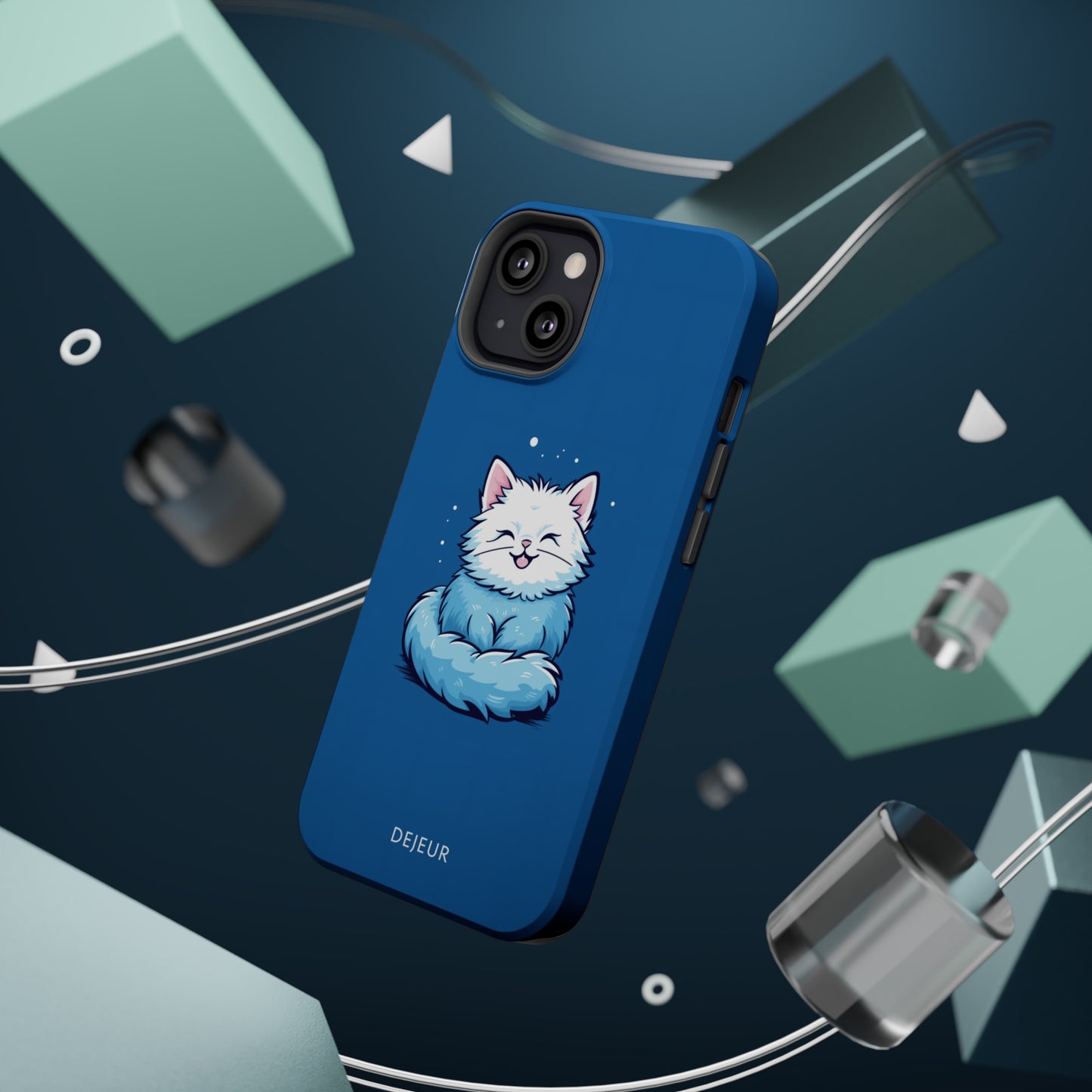 Sky Happy Cat - iPhone MagSafe Tough Case