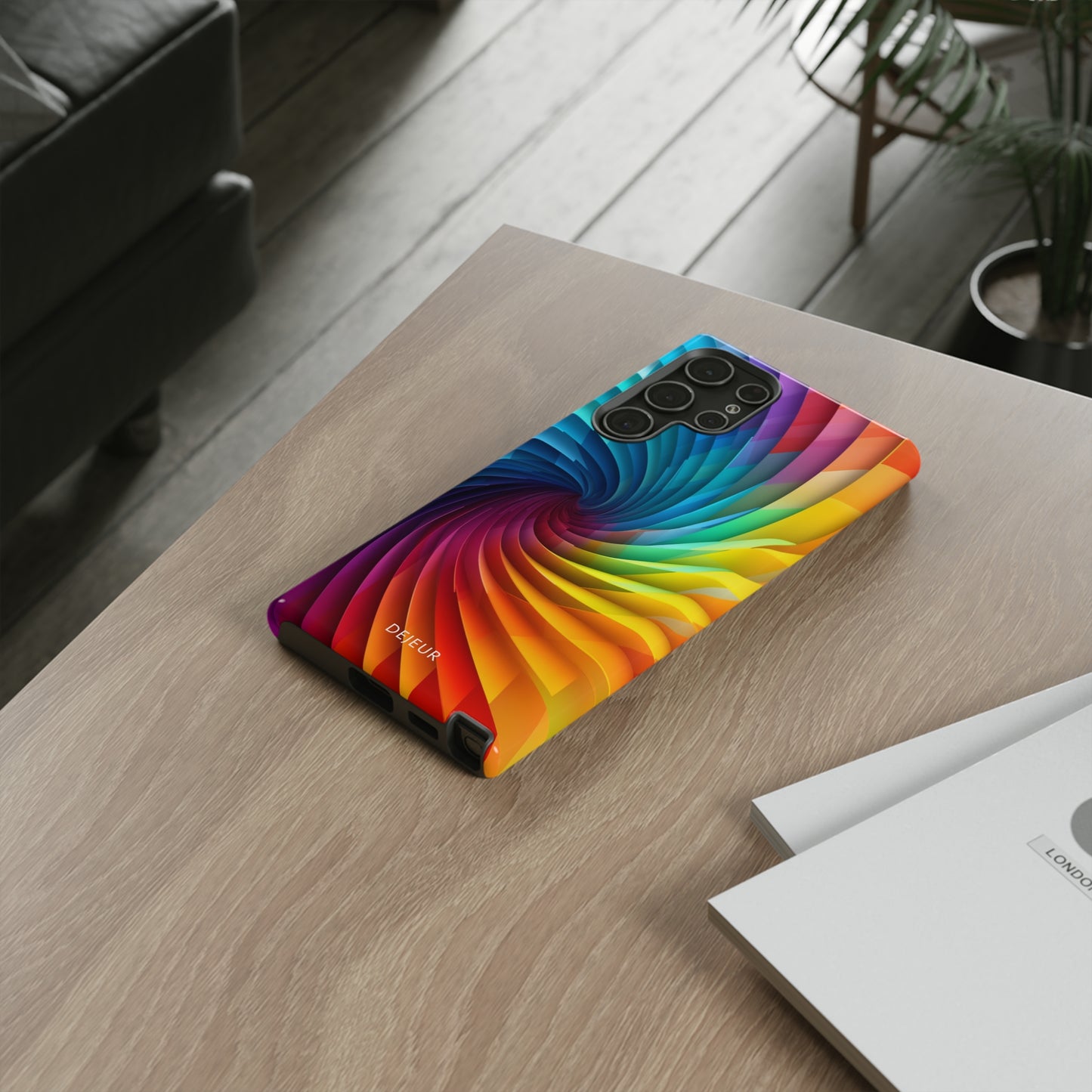 Rainbow Spiral - Samsung Galaxy Tough Case