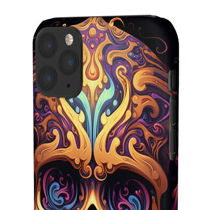 Paisley Skull - iPhone Snap Case