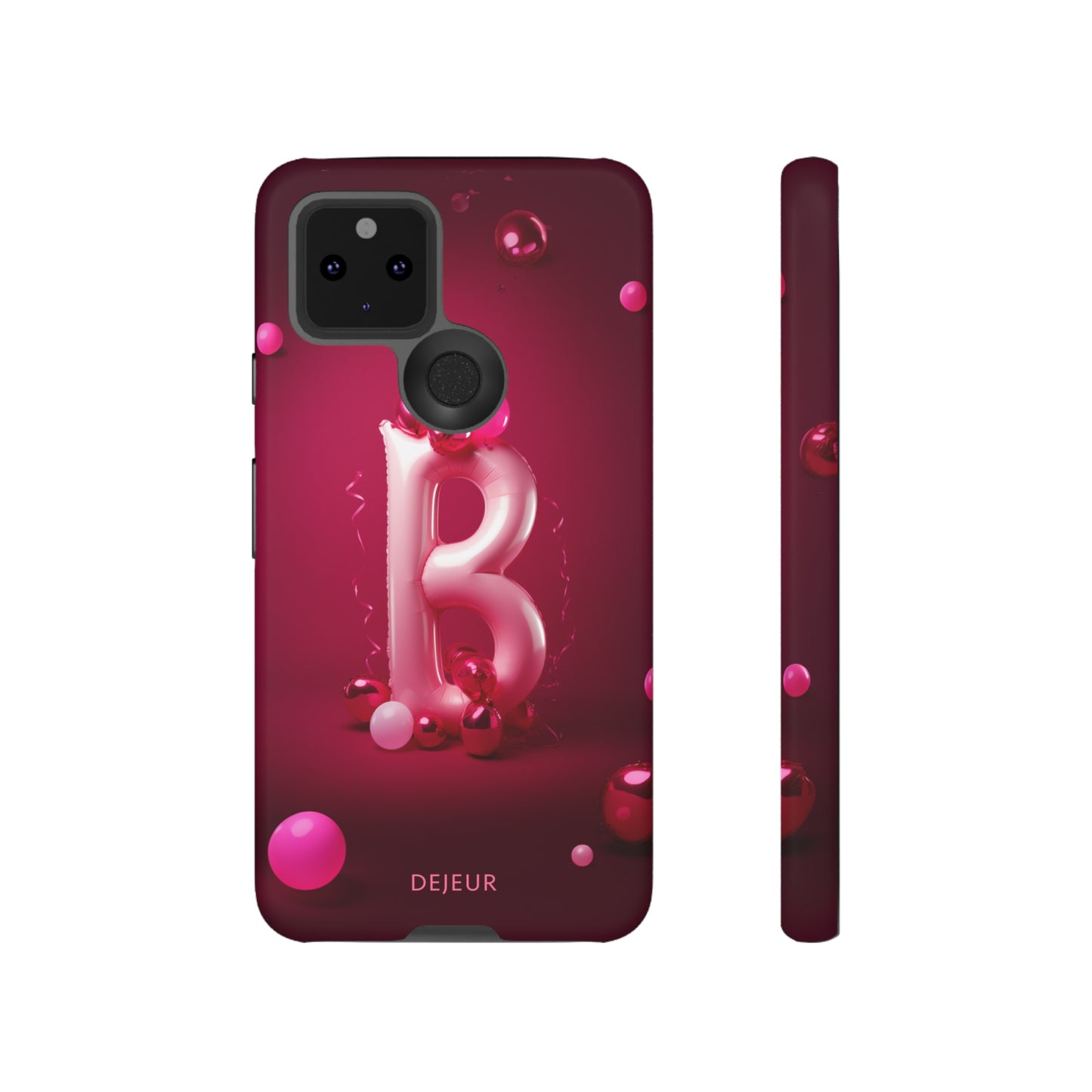 B Pink Party Balloons - Google Pixel Tough Case