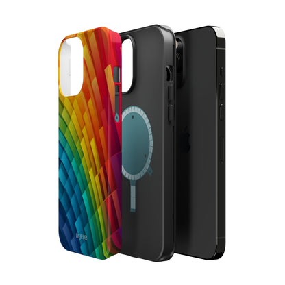 Rainbow Bars - iPhone MagSafe Tough Case