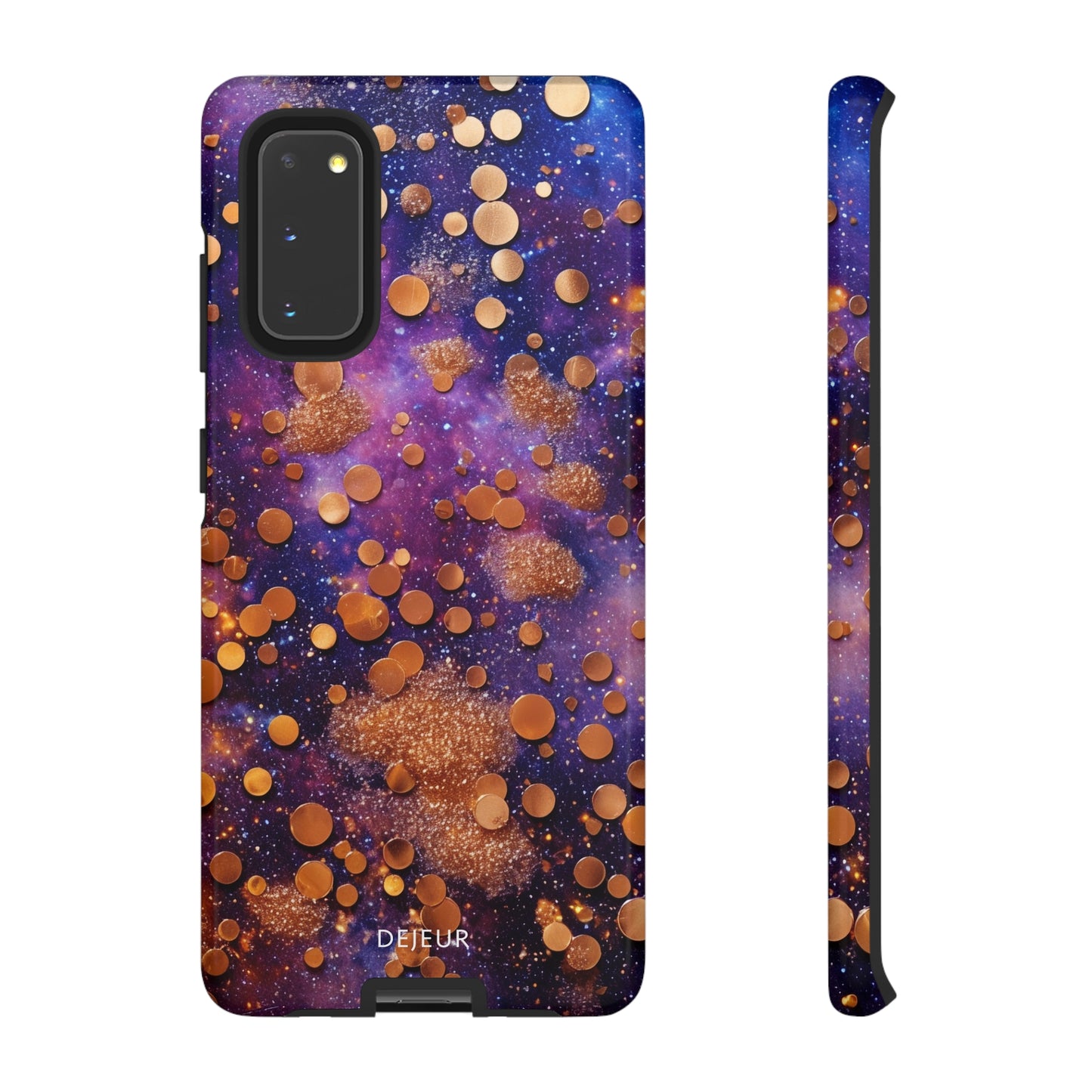 Cosmic Glitter Circles - Samsung Galaxy Tough Case